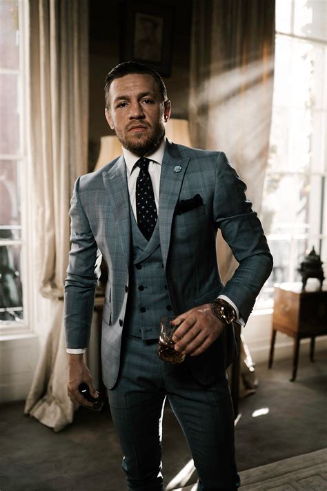 conor mcgregor in suit.